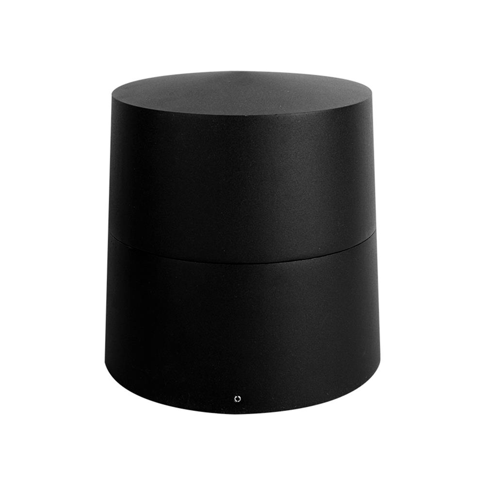 ไฟหัวเสา LED L&E 9P-A0374 10 วัตต์ WARM WHITE สีดำ/ใส/เงิน