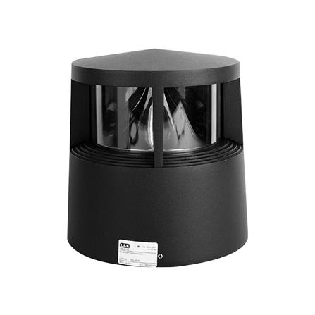 ไฟหัวเสา LED L&E 9P-A0374 10 วัตต์ WARM WHITE สีดำ/ใส/เงิน_1