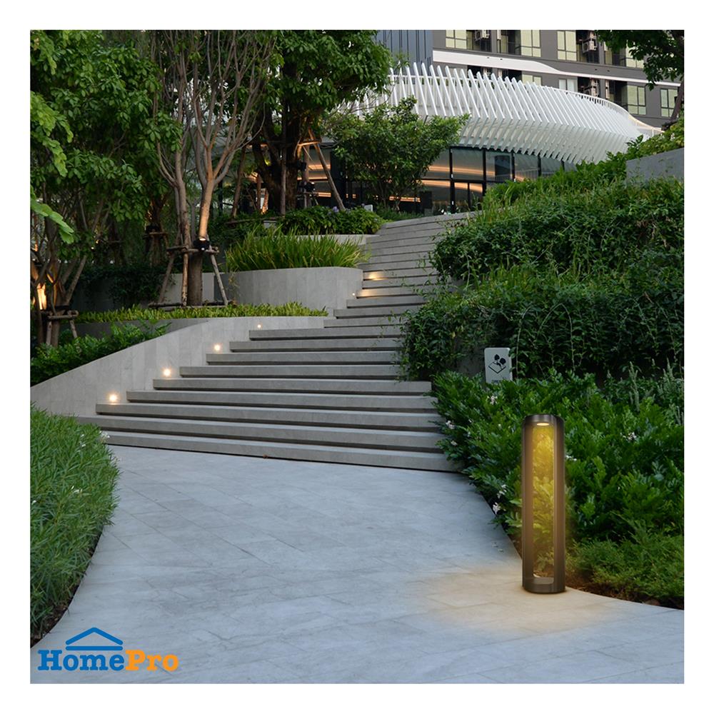 ไฟทางเดิน LED L&E 9P-A0232 13 วัตต์ WARM WHITE สีดำ