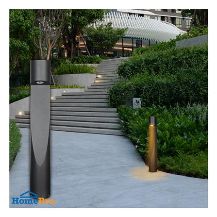 ไฟทางเดิน LED L&E 9P-A0388 10 วัตต์ WARM WHITE สีดำ_4