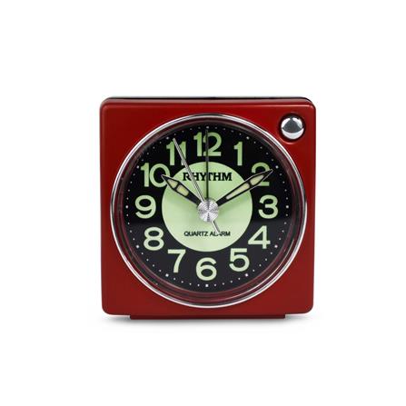 นาฬิกาปลุก RHYTHM CRE823NR01 2.5 นิ้ว สีแดง_0