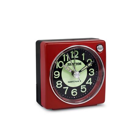 นาฬิกาปลุก RHYTHM CRE823NR01 2.5 นิ้ว สีแดง_1