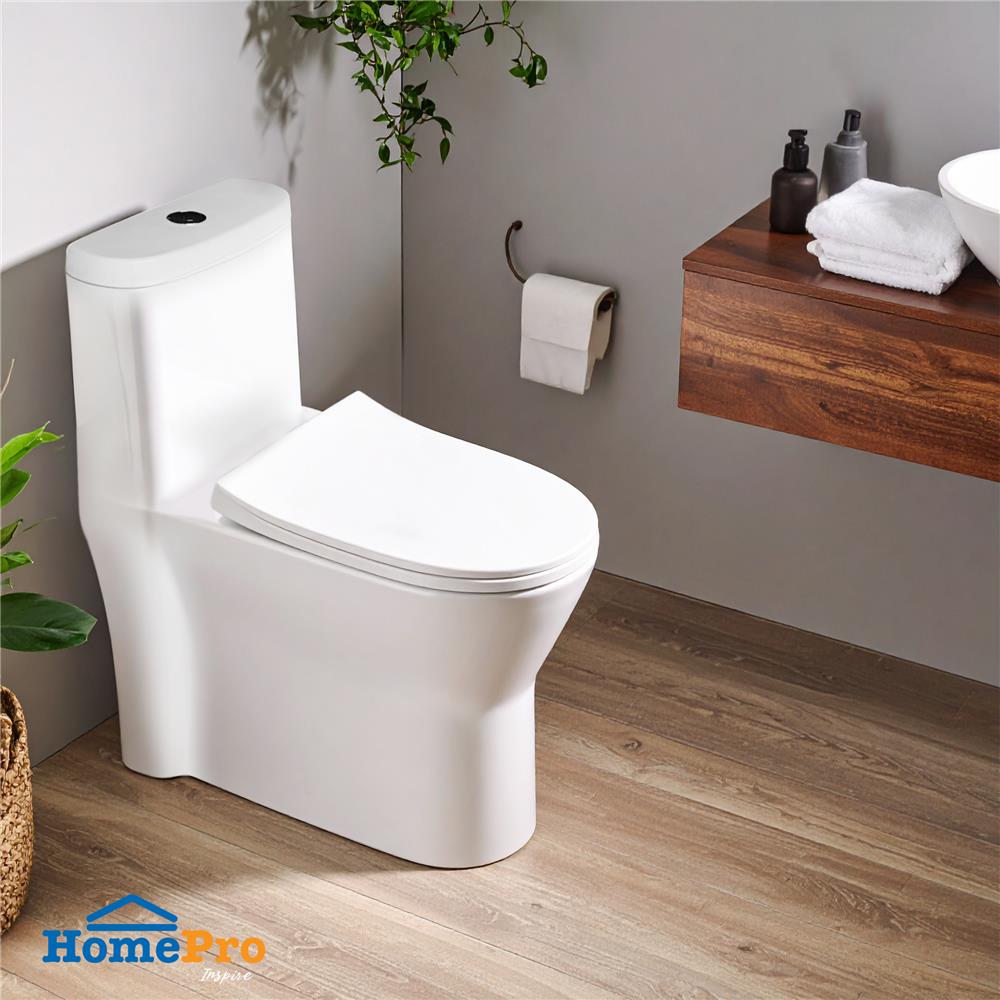 สุขภัณฑ์ 1 ชิ้น MOYA NARA-8030 3/6 ลิตร สีขาว II