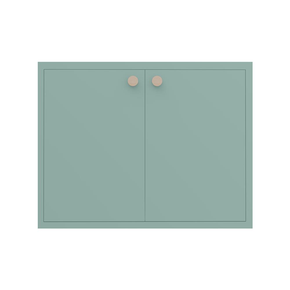 บานใต้เตา MJ DOT 86x56 ซม. สี PASTEL MINT