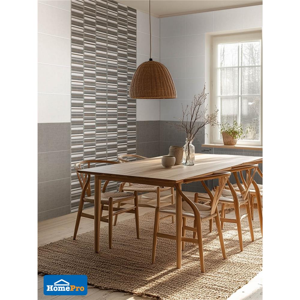 กระเบื้องผนัง 30x60 ซม. TARA โรฮาน มัลติคัลเลอร์ A 0.9 ตร.ม.