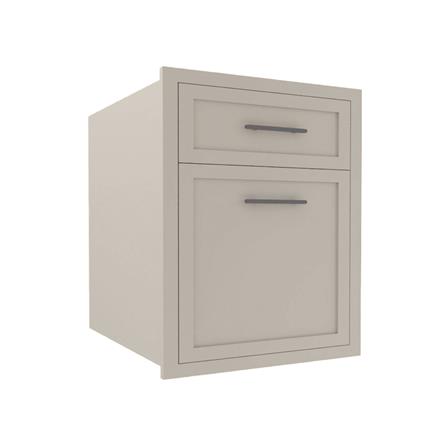 ตู้ลิ้นชัก MJ SLIM SHAKER 66x66 ซม. สี BEIGE_1