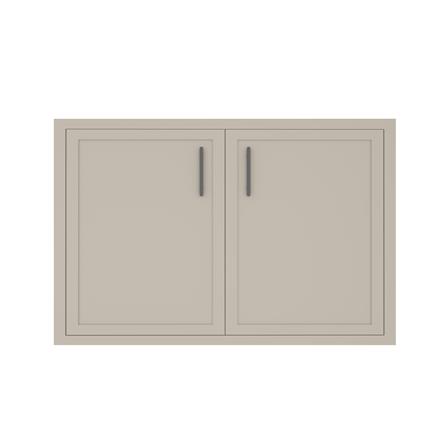 บานใต้เตา MJ SLIM SHAKER 86x56 ซม. ฺสี BEIGE_0