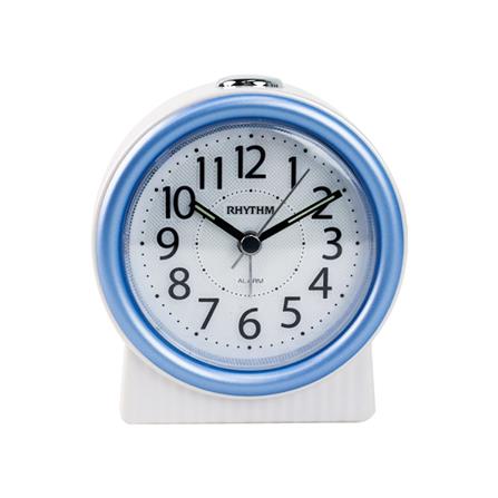 นาฬิกาปลุก RHYTHM CRE317NR04 3.7X4 นิ้ว สีฟ้า_0
