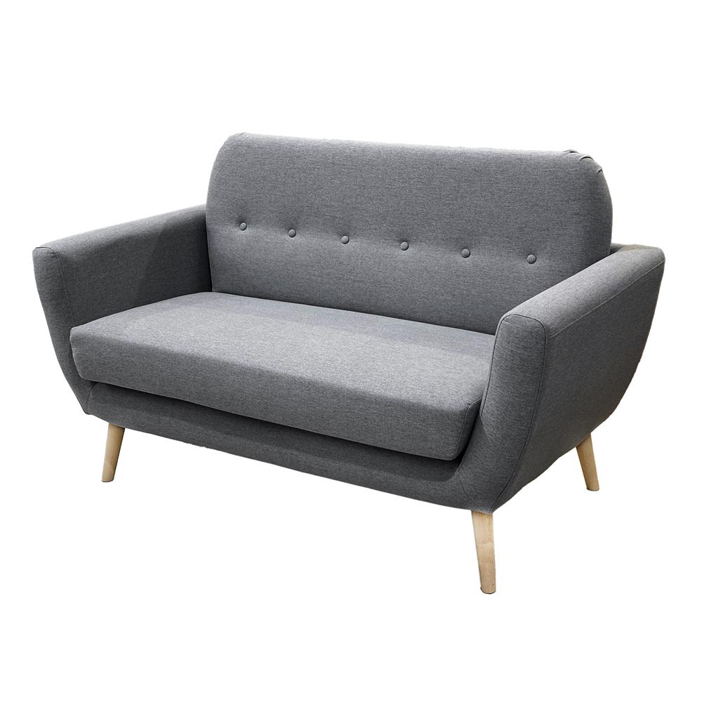 โซฟา 2 ที่นั่ง FURDINI SCANDI SAVANNAH สีเทาเข้ม