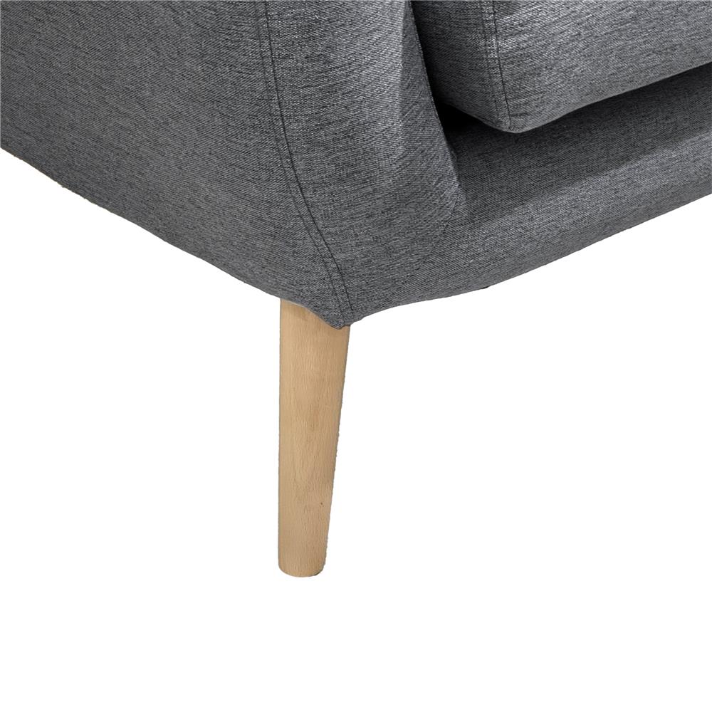 โซฟา 2 ที่นั่ง FURDINI SCANDI SAVANNAH สีเทาเข้ม