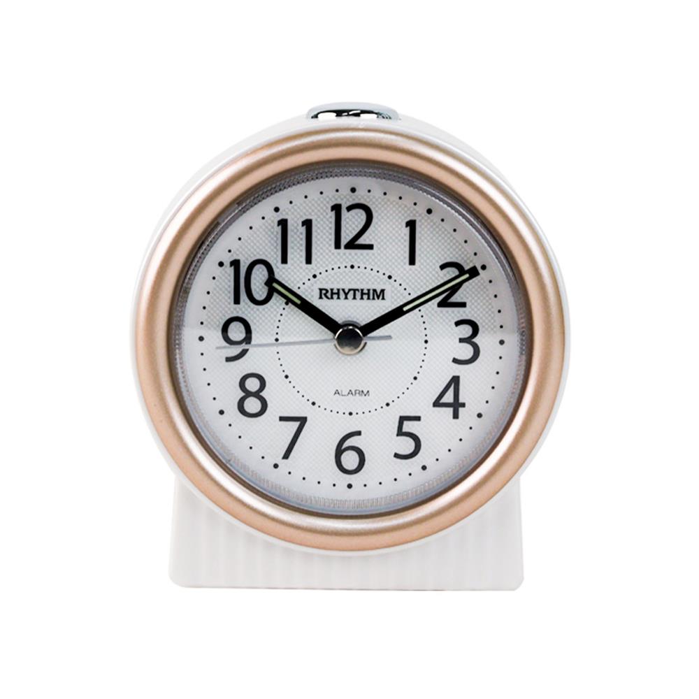 นาฬิกาปลุก RHYTHM CRE317NR13 3.7X4 นิ้ว สีทอง