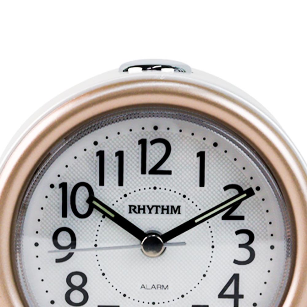 นาฬิกาปลุก RHYTHM CRE317NR13 3.7X4 นิ้ว สีทอง