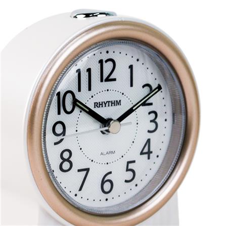 นาฬิกาปลุก RHYTHM CRE317NR13 3.7X4 นิ้ว สีทอง_1