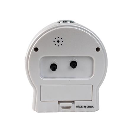 นาฬิกาปลุก RHYTHM CRE317NR12 3.7X4 นิ้ว สีม่วง_3