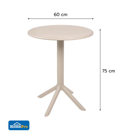 โต๊ะพลาสติก SPRING KENTA สีโทป_7