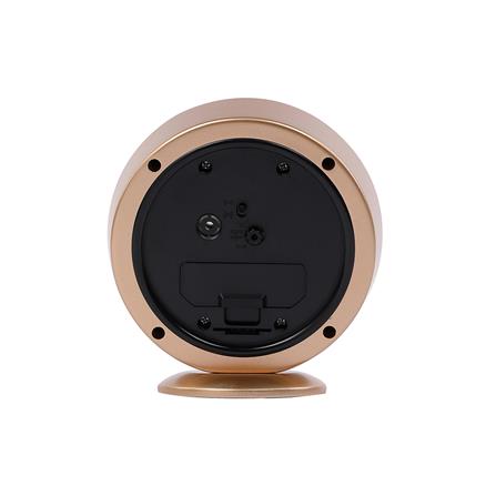 นาฬิกาตั้งโต๊ะ SEIKO CLOCKS QXE066P 4.3X4.7 นิ้ว สี PINK GOLD_3