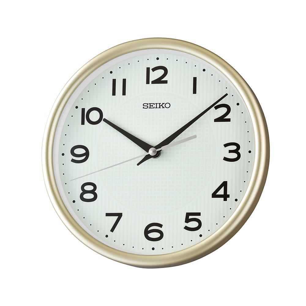นาฬิกาแขวน SEIKO CLOCKS QXA836G 8.5 นิ้ว สีทอง
