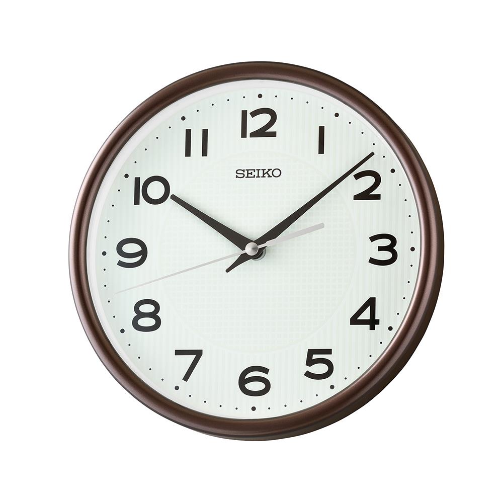 นาฬิกาแขวน SEIKO CLOCKS QXA836B 8.5 นิ้ว สีน้ำตาล