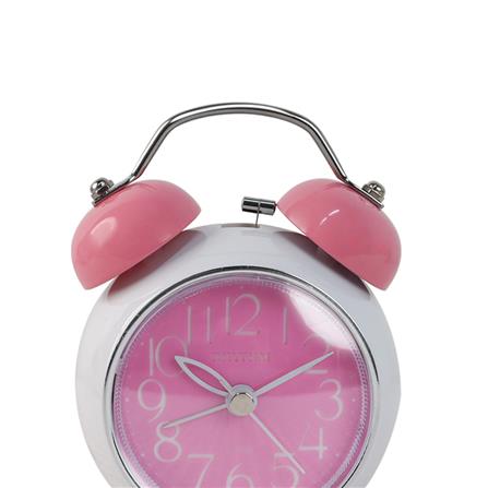 นาฬิกาปลุก RHYTHM CRA860NR13 4.5 นิ้ว สีชมพู_1