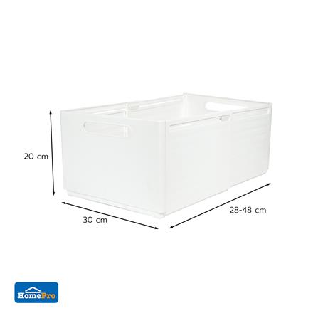 กล่องอเนกประสงค์ PLIM SLIDE SIZE XXL สีขาว_7