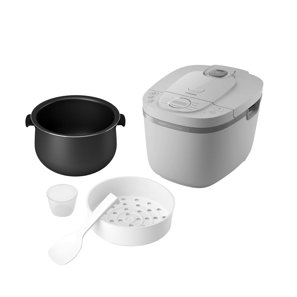 หม้อหุงข้าว DIGITAL PHILIPS HD4719/32 1.8 ลิตร สีขาว