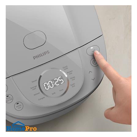 หม้อหุงข้าว DIGITAL PHILIPS HD4719/32 1.8 ลิตร สีขาว_4