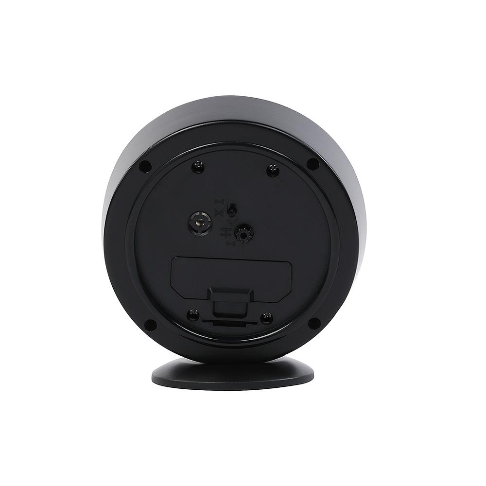 นาฬิกาตั้งโต๊ะ SEIKO CLOCKS QXE066K 4.3X4.7 นิ้ว สีเงิน