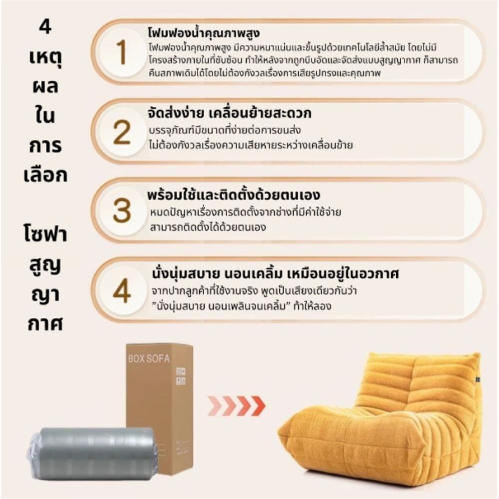 เบาะรองนั่ง INTERY CT234D133 30X39 นิ้ว สี TURMERIC