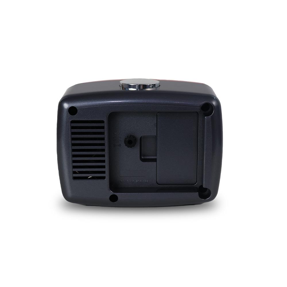 นาฬิกาปลุก RHYTHM CRA630NR01 4.9X4 นิ้ว สีแดง