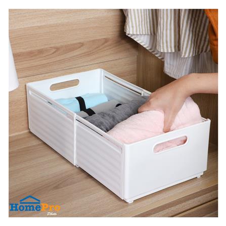 กล่องอเนกประสงค์ PLIM SLIDE SIZE XL สีขาว_5