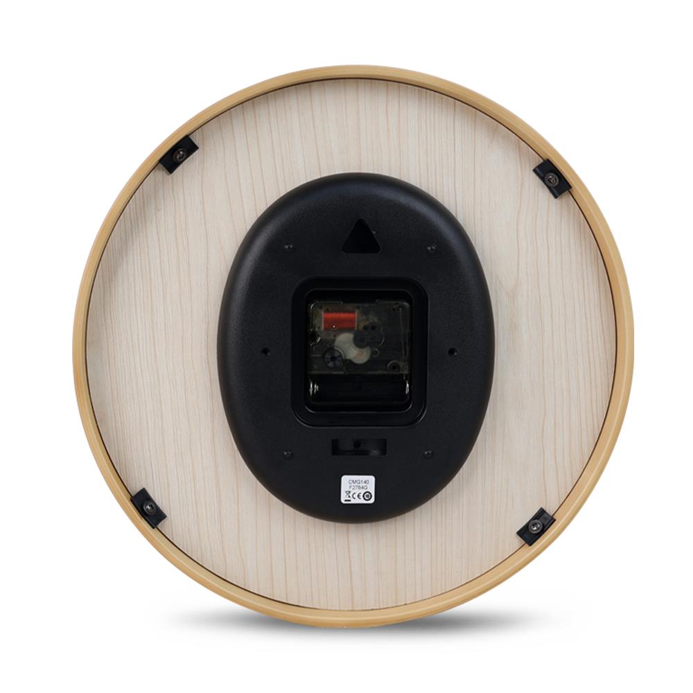 นาฬิกาแขวน RHYTHM CMG140NR06 12 นิ้ว สีน้ำตาล