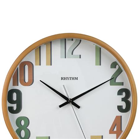 นาฬิกาแขวน RHYTHM CMG140NR06 12 นิ้ว สีน้ำตาล_1