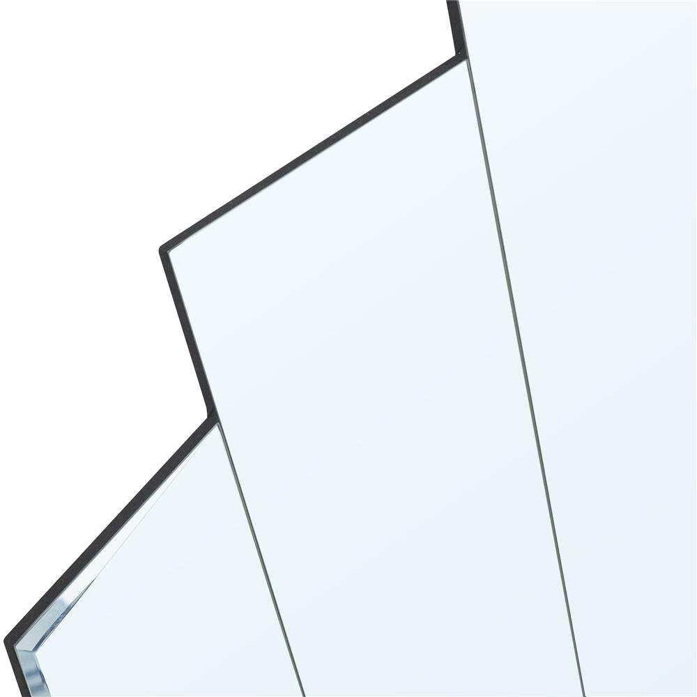 กระจกเงาตกแต่ง MOYA HP-2025 90x89.5 ซม. สีเงิน