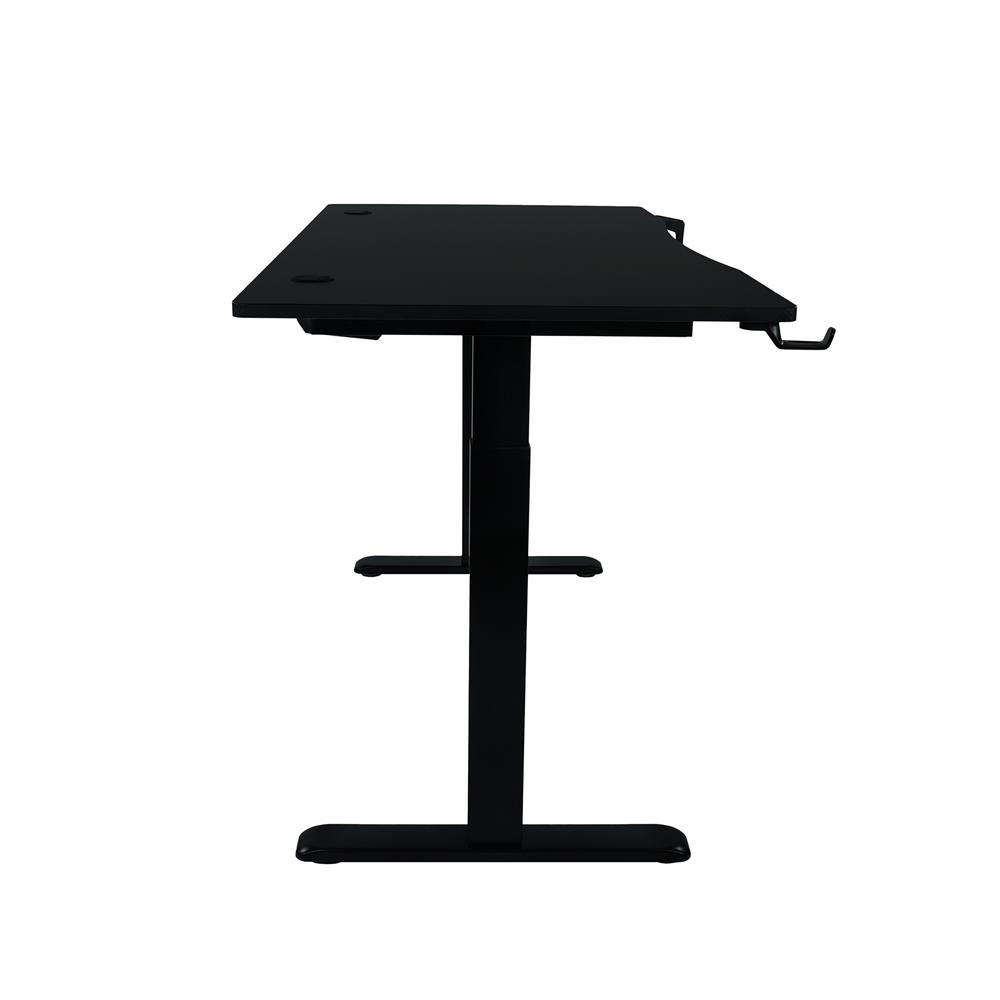 โต๊ะเกมมิ่งปรับระดับไฟฟ้า BEWELL TBS05-140 ACC05-BK 140 ซม. สีดำ