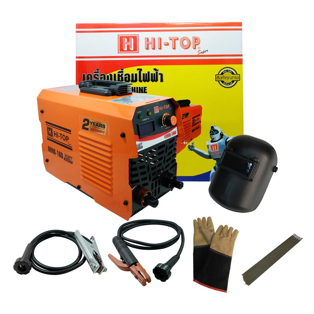 เครื่องเชื่อม INVERTER HI-TOP MMA-160 160 แอมป์