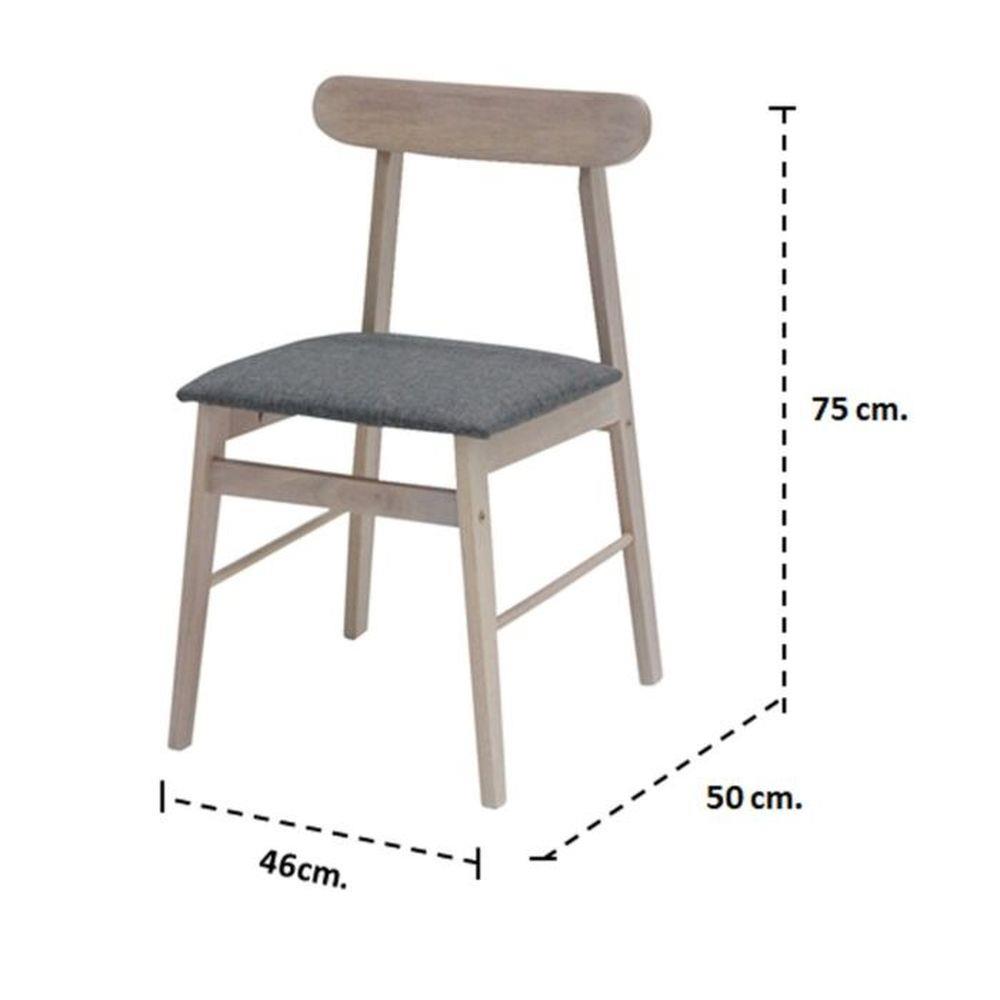 เก้าอี้ทานข้าว KONCEPT 19205386 สีเทา