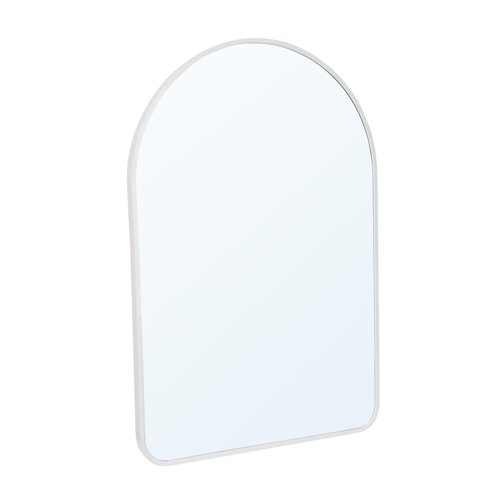 กระจกเงาตกแต่ง MOYA HP-2025-WH 51x75 ซม. สีขาว