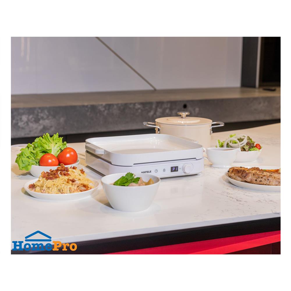 เตาแม่เหล็กไฟฟ้า HAFELE 495.06.197 สีขาว