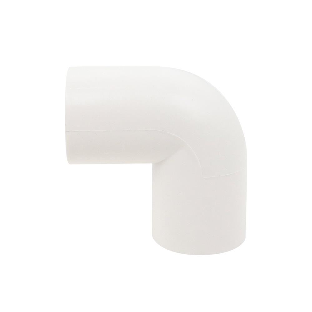 ข้องอ 90 องศา ร้อยสาย ELECKTA 25 มม. สีขาว (แพ็ก 10 ชิ้น)