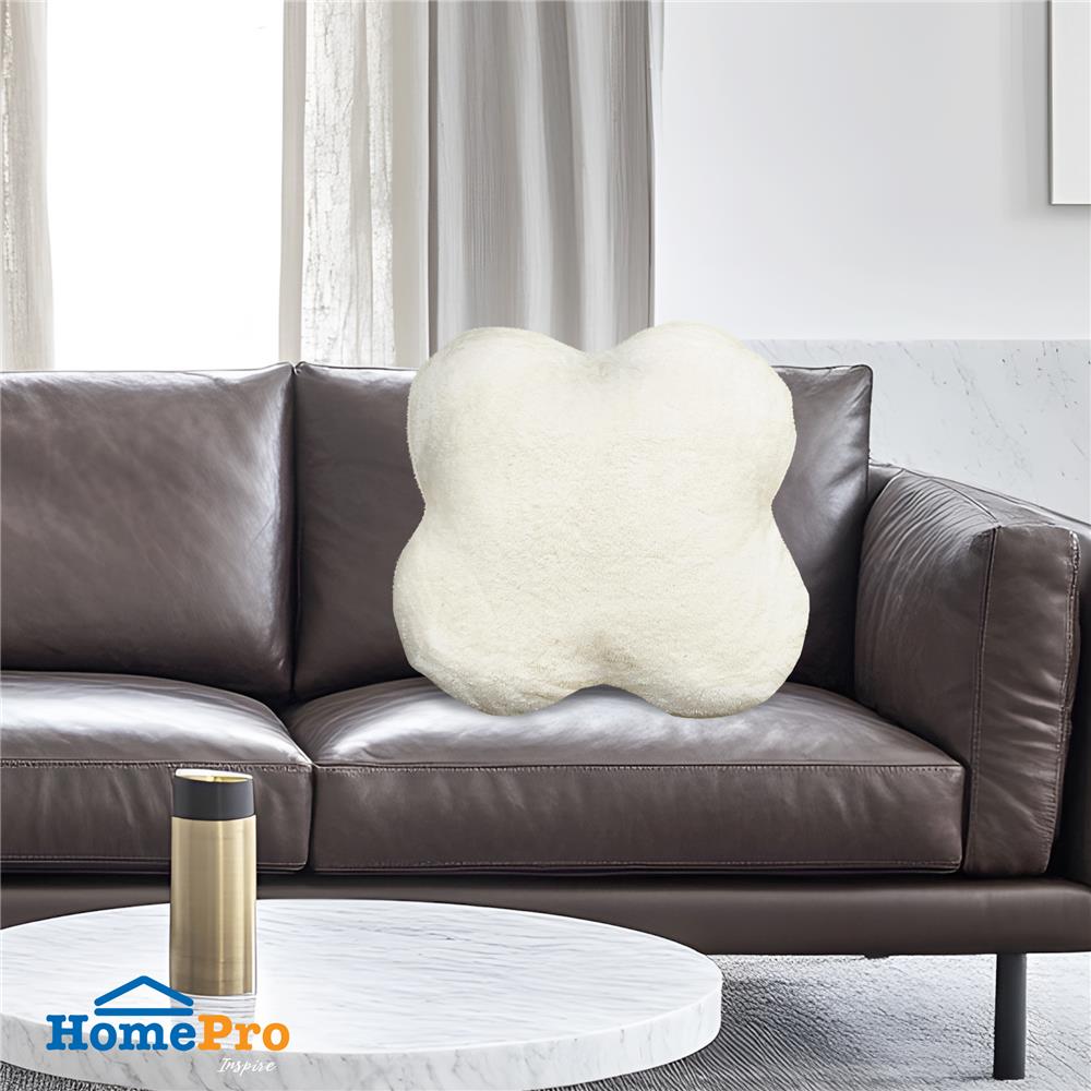 หมอนอิง HOME LIVING STYLE ALIVE 21X21 นิ้ว สีครีม