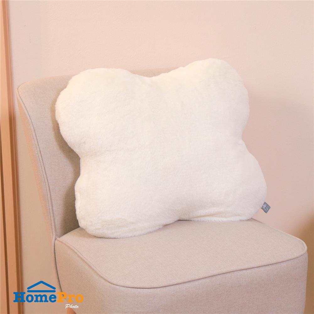 หมอนอิง HOME LIVING STYLE ALIVE 21X21 นิ้ว สีครีม