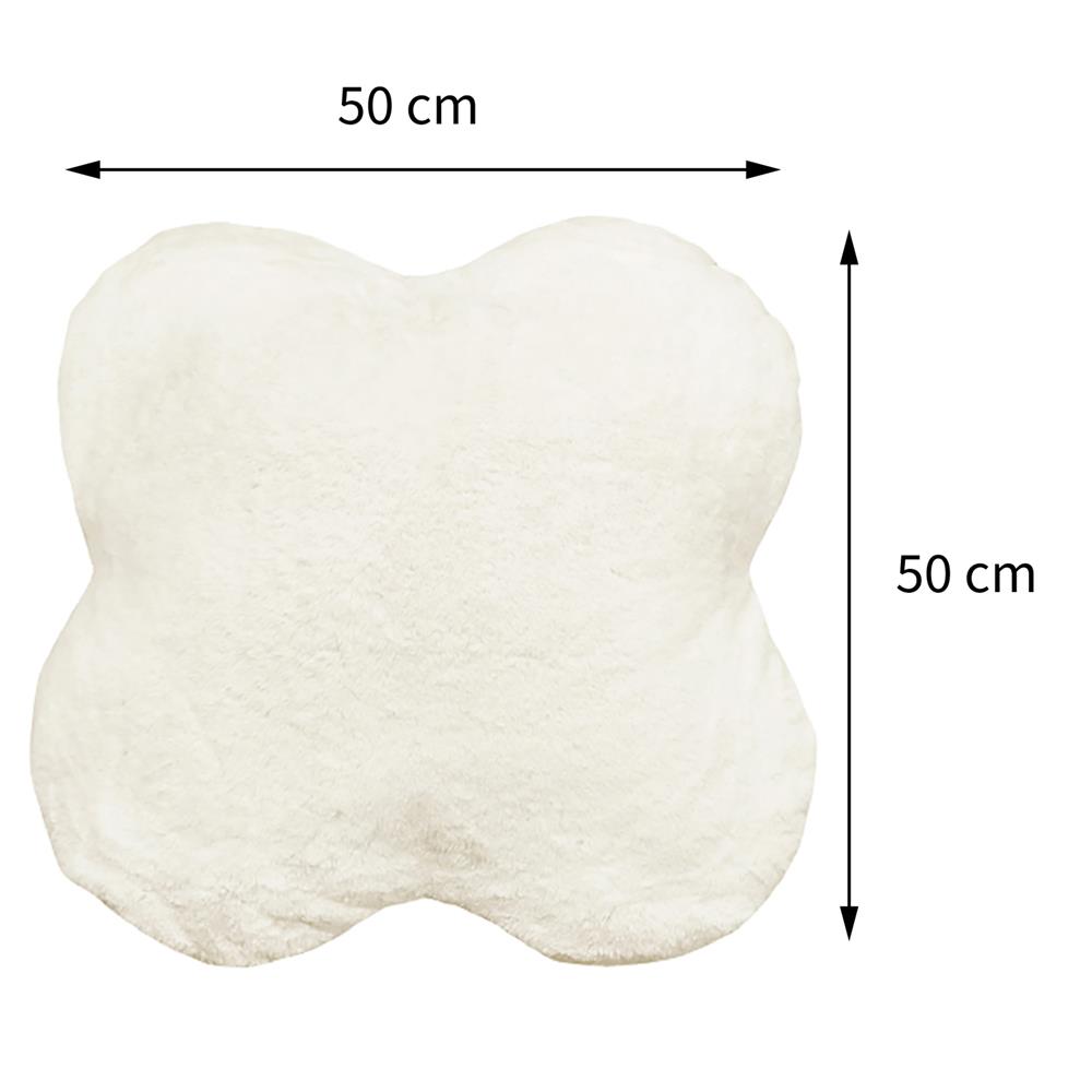 หมอนอิง HOME LIVING STYLE ALIVE 21X21 นิ้ว สีครีม