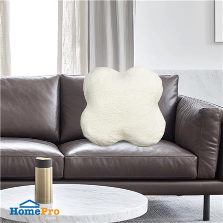 หมอนอิง HOME LIVING STYLE ALIVE 21X21 นิ้ว สีครีม_4