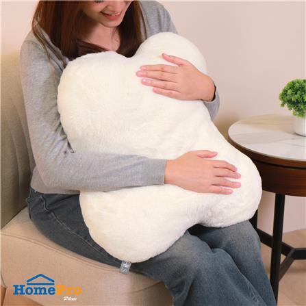 หมอนอิง HOME LIVING STYLE ALIVE 21X21 นิ้ว สีครีม_5