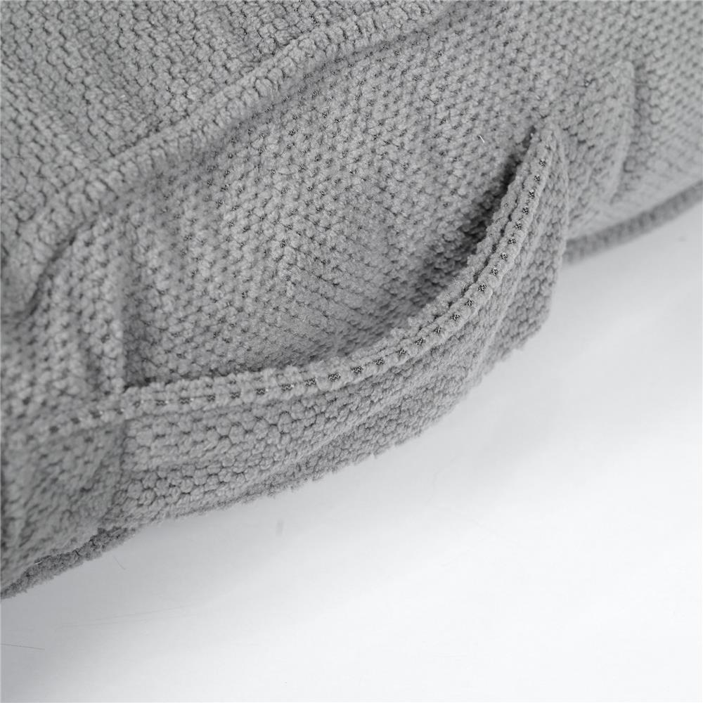 เบาะรองนั่ง HOME LIVING STYLE DORF 22X22 นิ้ว สีเทา