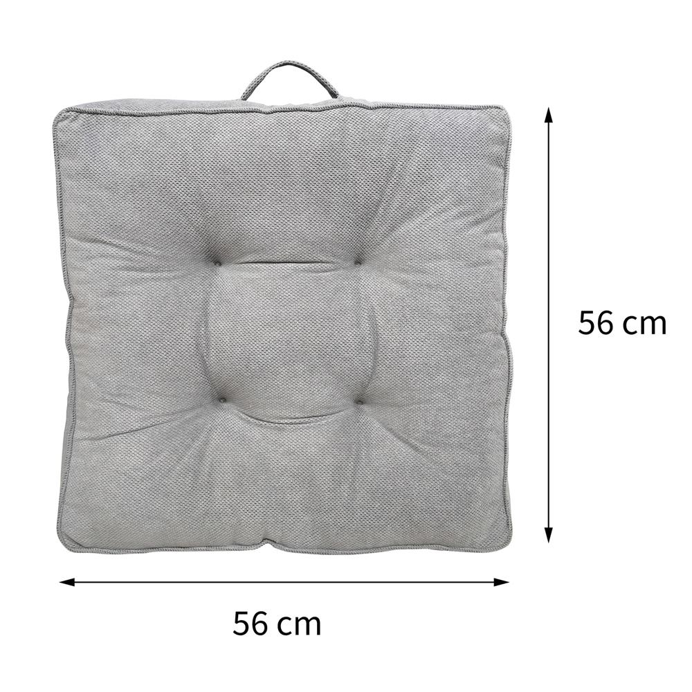 เบาะรองนั่ง HOME LIVING STYLE DORF 22X22 นิ้ว สีเทา