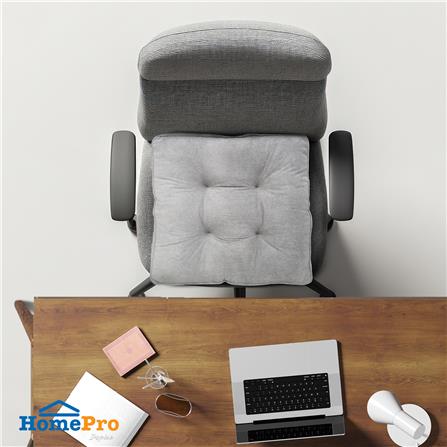 เบาะรองนั่ง HOME LIVING STYLE DORF 22X22 นิ้ว สีเทา_5
