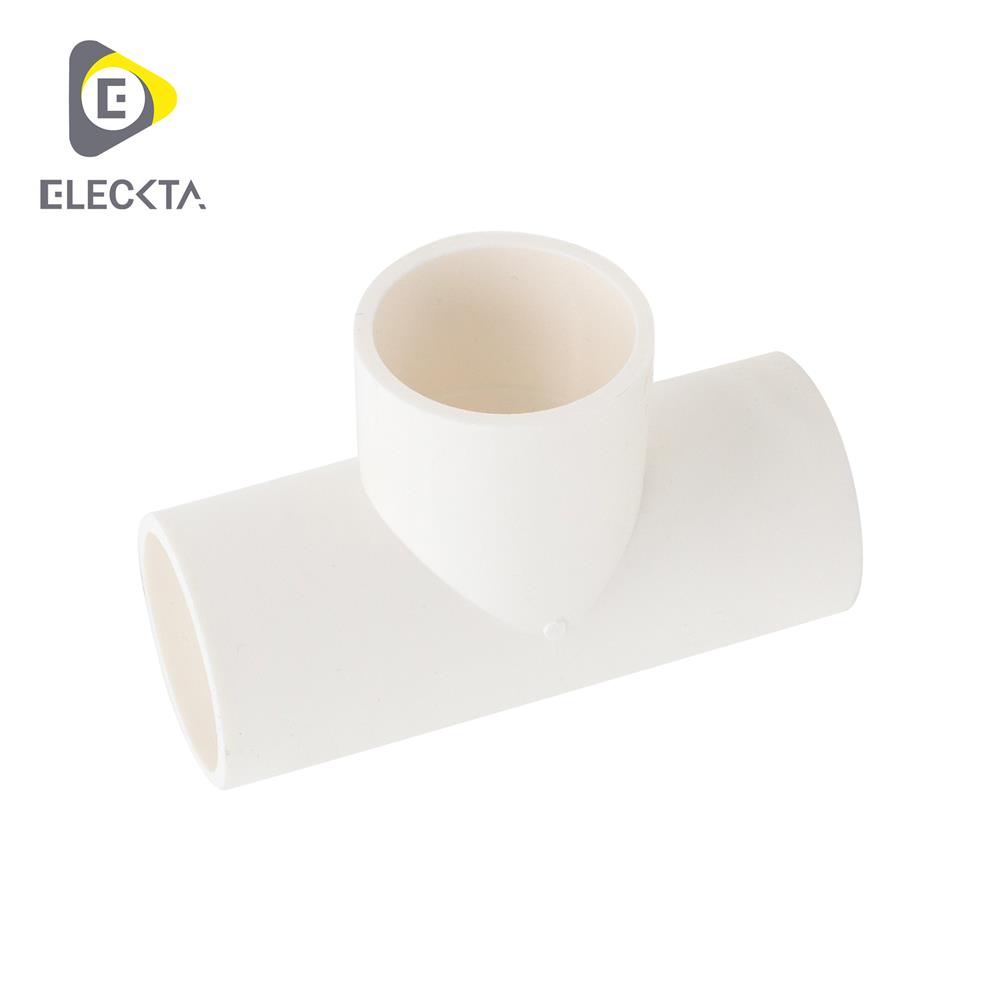 ข้อต่อ 3 ทาง ELECKTA 32 มม. สีขาว (แพ็ก 2 ชิ้น)