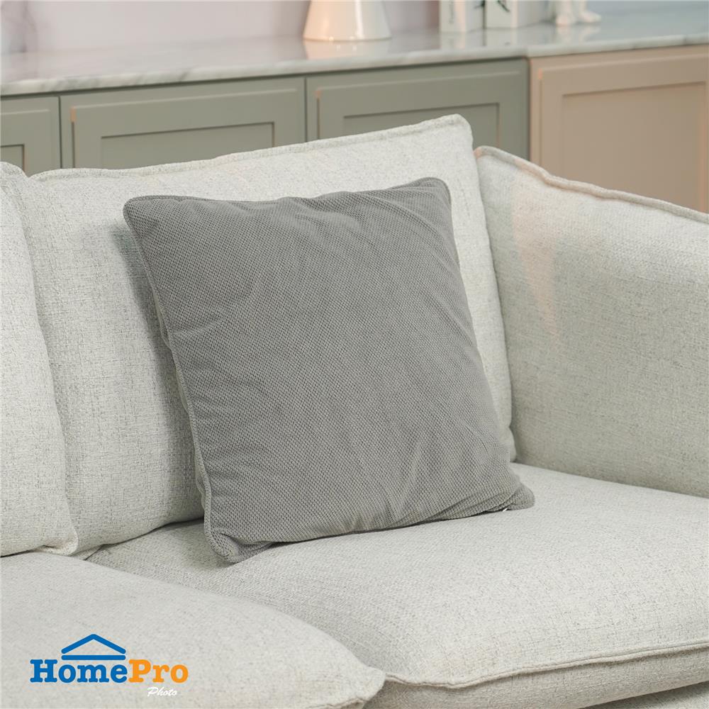 หมอนอิง HOME LIVING STYLE DORF 18X18 นิ้ว สีเทา