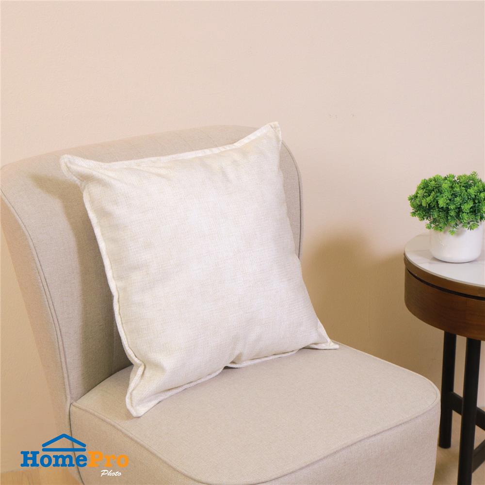 หมอนอิง HOME LIVING STYLE SCATTER 18X18 นิ้ว สีครีม